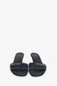 Prada Sport Vintage Denim Kitten Heel Sandals Size 38