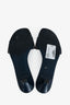 Prada Sport Vintage Denim Kitten Heel Sandals Size 38