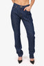 Versace Blue Denim Straight Leg Jeans Size 30