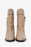 Stuart Weitzman Taupe Leather Heeled Boots Size 9