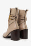 Stuart Weitzman Taupe Leather Heeled Boots Size 9