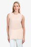 Dolce & Gabbana Pink Silk Sleeveless Top Size 44
