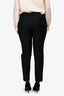 Brunello Cuccinelli Black Wool Tailored Slim Trousers Size 8