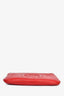 Gucci Red Leather Soho Key Pouch