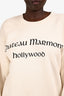 Gucci Cream Cotton 'Chateau Marmont' Sweatshirt Size L