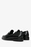 3.1 Phillip Lim Black Leather Studded Square Toe Loafers Size 37