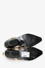 Rag & Bone Cream/Black Python Heeled Loafers Size 37