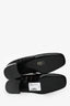 Toteme Brown Croc Embossed Square Toe Heeled Loafers Size 39