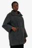 Max Mara Grey Alpaca/Wool Coat Size 6