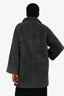 Max Mara Grey Alpaca/Wool Coat Size 6