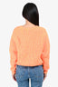 Kenzo Orange Knitted Crewneck Sweater Size S