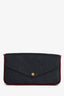 Louis Vuitton 2018 Navy Leather Empriente Monogram Félicie Crossbody with CJ Initials
