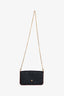 Louis Vuitton 2018 Navy Leather Empriente Monogram Félicie Crossbody with CJ Initials