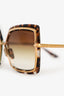 Dita Narcissus Tortoise Shell Oversized Sunglasses