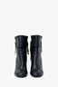 Louis Vuitton Black Infini Empreinte Leather Inspired Ankle Boots Size 38