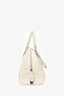 Louis Vuitton White Epi Montaigne GM Bowling Bag