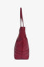 Louis Vuitton Burgundy Leather Monogram Empreinte 'Citadine' PM Bag