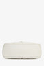 Saint Laurent 2019 White Leather Medium 'Lou Lou' Shoulder Bag