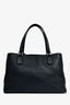 Gucci Navy Leather Interlocking G Soho Tote Bag