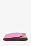 Hermès 2018 Magenta/Burgundy 'Multiplis' Cardholder