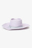 Gladys Tamez Lilac Straw Cowboy Hat Size S
