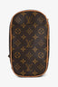 Louis Vuitton 2004 Brown Monogram Pochette Gange Crossbody Bag