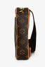 Louis Vuitton 2004 Brown Monogram Pochette Gange Crossbody Bag