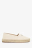 Celine Cream Logo Espadrilles Size 38