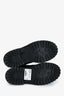 Jimmy Choo Black Leather Lace-Up Combat Boots Size 38