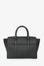 Mulberry Dark Grey Leather Bayswater Satchel with Strap