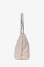 Salvatore Ferragamo Pink Leather Logo Stitched Tote