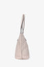 Salvatore Ferragamo Pink Leather Logo Stitched Tote