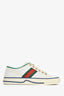 Gucci White GG 'Tennis 1977' Sneakers Size 36