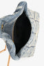 Saint Laurent 2020 Blue Denim Small LouLou Flap Bag