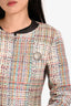 Pre-Loved Chanel™ 2017 Multicolour Tweed 'Cuba Lesage' Jacket Size 40