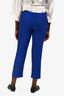 Alexander McQueen Blue Slim Trousers Size 42