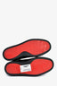Christian Louboutin Black Suede Multi Crystal Embellished Mid Sneakers Size 37