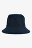 Christian Dior Navy Blue Oblique Reversible Bucket Hat Size 59