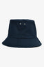 Christian Dior Navy Blue Oblique Reversible Bucket Hat Size 59