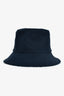 Christian Dior Navy Blue Oblique Reversible Bucket Hat Size 59
