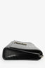 Saint Laurent 2018 Black Croc Embossed Leather Large Kate Bag SHW
