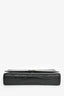 Saint Laurent 2018 Black Croc Embossed Leather Large Kate Bag SHW