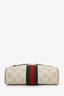Gucci Beige GG Supreme Monogram Web Mini Ophidia Crossbody