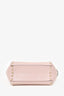Valentino Pink Leather Rockstud 2way Mini Bag With Strap