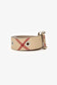 Burberry Beige Nova Check Nova Check Buckled Belt Size 100