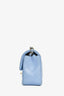 Pre-Loved Chanel™ 2020 Sky Blue Lambskin Mini Rectangle Flap Bag