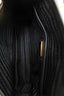 Prada Black Tessuto Nylon Saffiano Small Tote With Strap