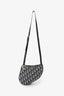 Christian Dior 2019 Oblique Canvas Saddle Triple Zip Crossbody bag