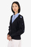 Jonathan Simkhai Navy Wool Knit Cardigan Size XS