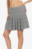 Gretchen Scott Black/White Pleated High Waisted Skirt Size XS